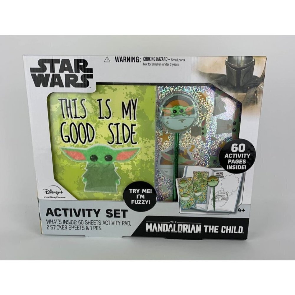 STAR WARS THE MANDALORIAN THE CHILD ACTIVITY SET--NEW